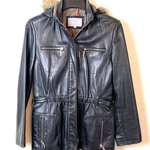 Juliet Michelle Genuine lamb skin coat